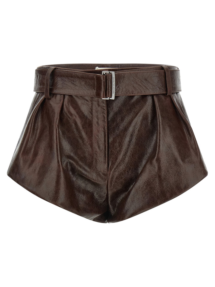 Magda Butrym 22 Bermuda e Short - Marrone | 3141e8258a6de513f0f14032ca21a165a53a6ebb