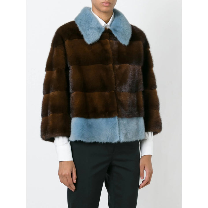 Blancha Leather Outerwears - Marrone | 4bd5201af08edb08ec69d0772c4d90d9c08c7808