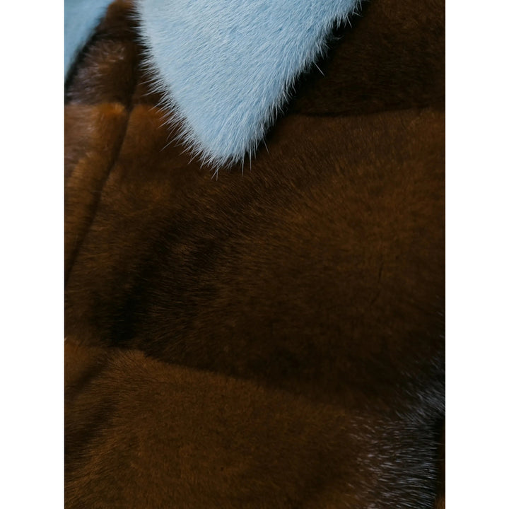 Blancha Leather Outerwears - Marrone | 50f21236d706db377154e3469b7e692a1c980c03