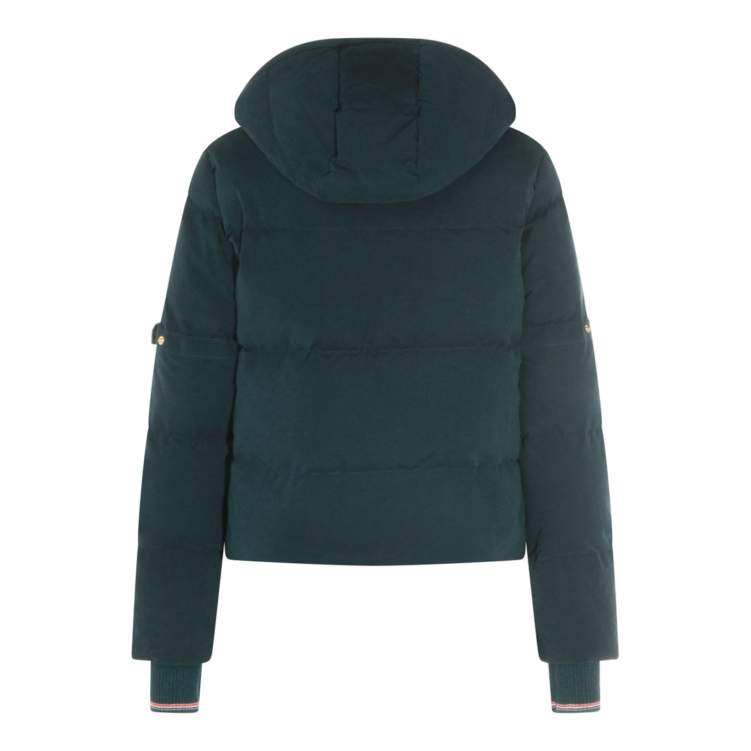 Thom Browne Coats - DARK BLUE | cb7746bfdf0772acb4478fb1c89fe38001f17683
