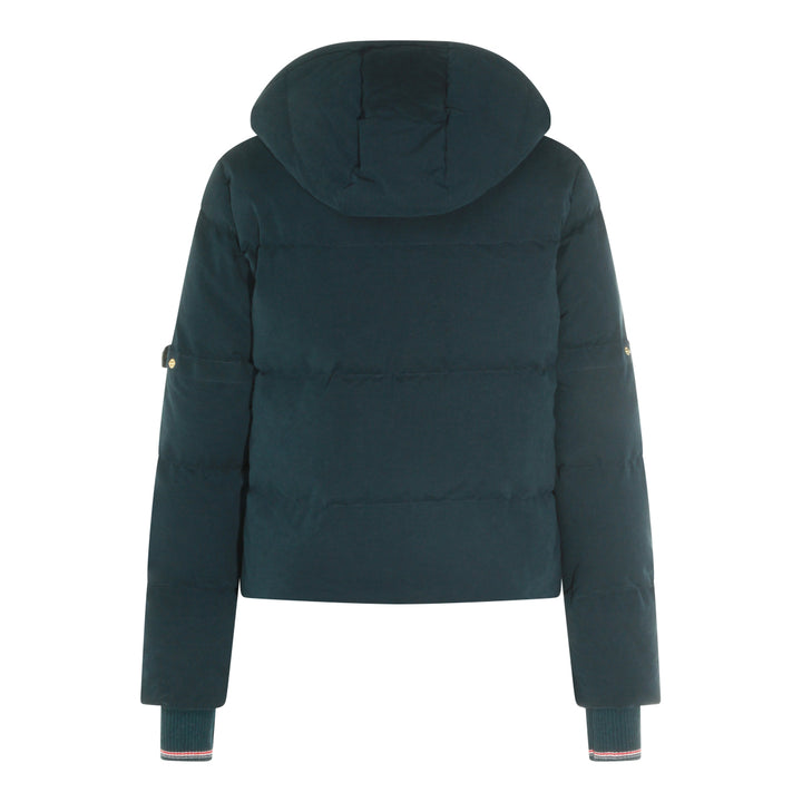 Thom Browne Coats - DARK BLUE | cb7746bfdf0772acb4478fb1c89fe38001f17683