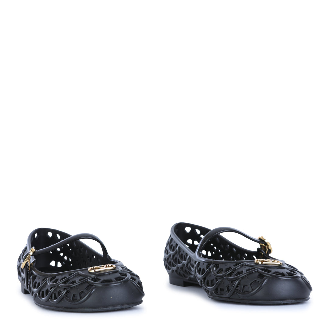Valentino Garavani Flat shoes - NERO | 58389f978283ddb4b56ccc38c56cd23810b82f6a