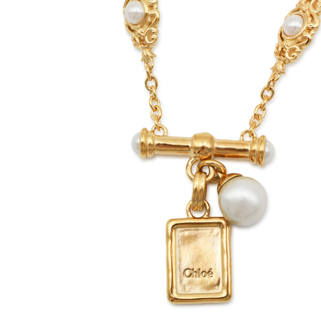Chloè Bijoux - GOLD/PEARLY | aad090b3eeb08568763a8dc8e21a991ecba563e0