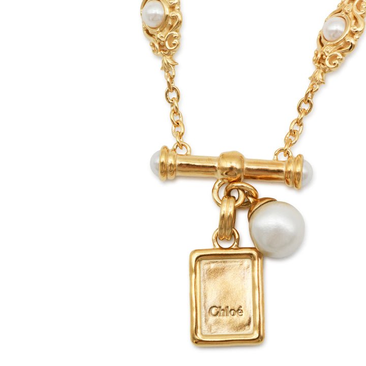 Chloè Bijoux - GOLD/PEARLY | aad090b3eeb08568763a8dc8e21a991ecba563e0