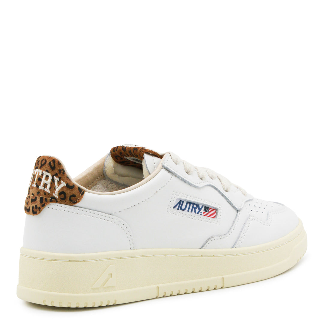 Autry Sneakers - LEA/SUECOLLEG WHT/LEO | 11f376efe31ad769cc2d3d95b0487d00ccb6b949