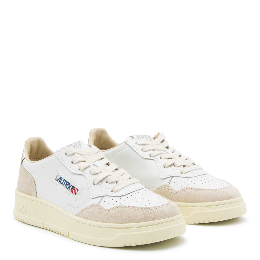 Autry Sneakers - LEAT/SUEDE WHITE/GOLD | 490c62e87b7337bf4c3dc9367fd6c324e2004be2