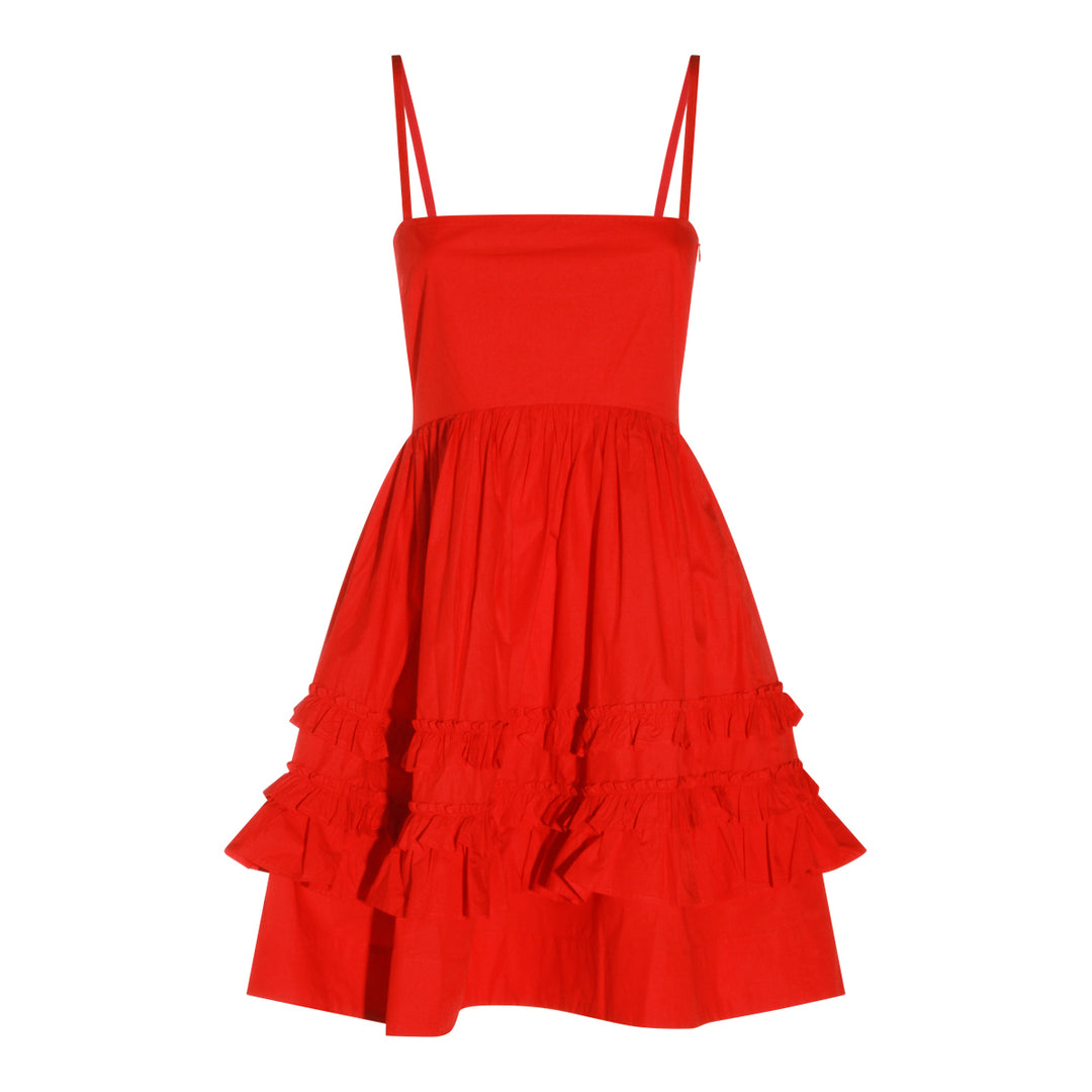 Ganni Dresses - RACING RED | 7d09c5e319da2d8106dc8f70005dcc59daa34b0b