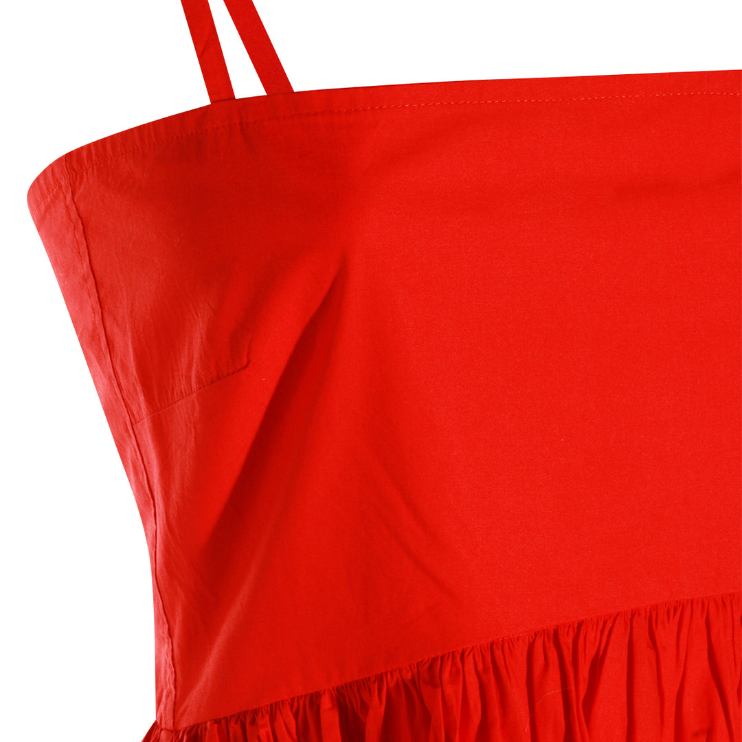 Ganni Dresses - RACING RED | ba1e76b2987c14413b17226c8b16eef925ac1dd5