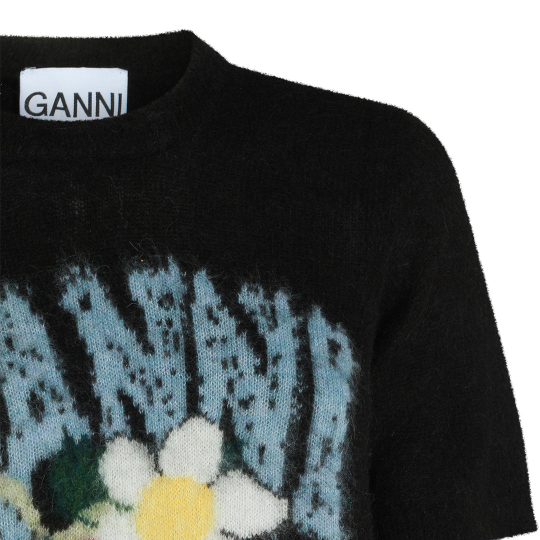 Ganni T-shirts and Polos - BLACK | b8dcd9d0b81f25e2041deb49467f9ad9586fe4d0