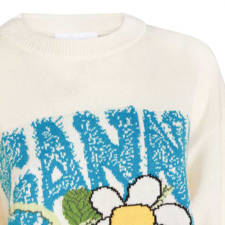 Ganni Sweaters - Egret | 56f7e285ee4b5bc5b1e2d73490f0abbe12649593