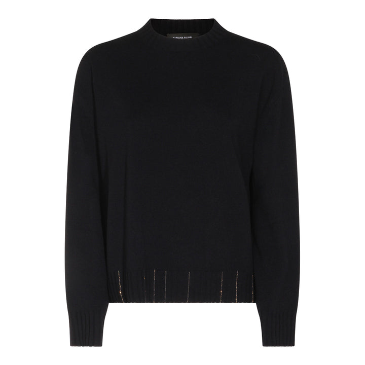 Fabiana Filippi Sweaters - BLUE NOTTE | 23e48bba15d0a4bf3c71a12074251b1c7adb2840