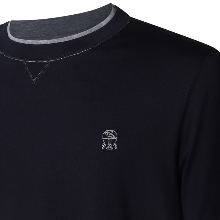 Brunello Cucinelli T-shirts and Polos - NAVY | e1863fbb455f0ec86a8dd190be8fc3c36f73ecc8