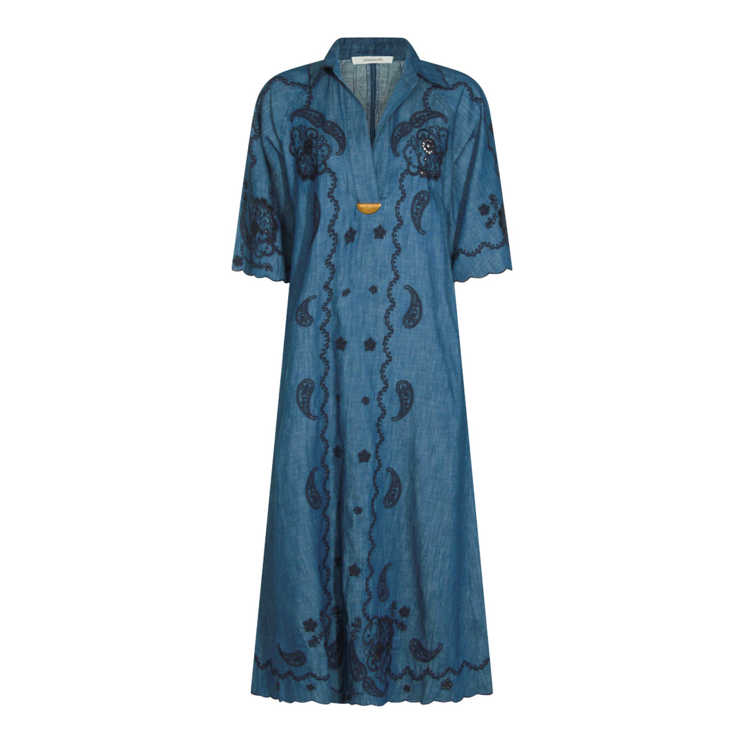 Zimmermann Dresses - RAILWAY BLUE | 20dbc63dab2d243cd3b019095e1759b8dfb2baa4
