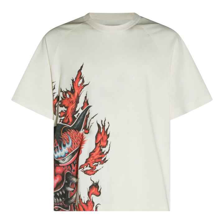 Y-3 T-shirts and Polos - CHALK WHITE | e15d9a8a94dedff66d61f172afefb7f8cb9aabf3