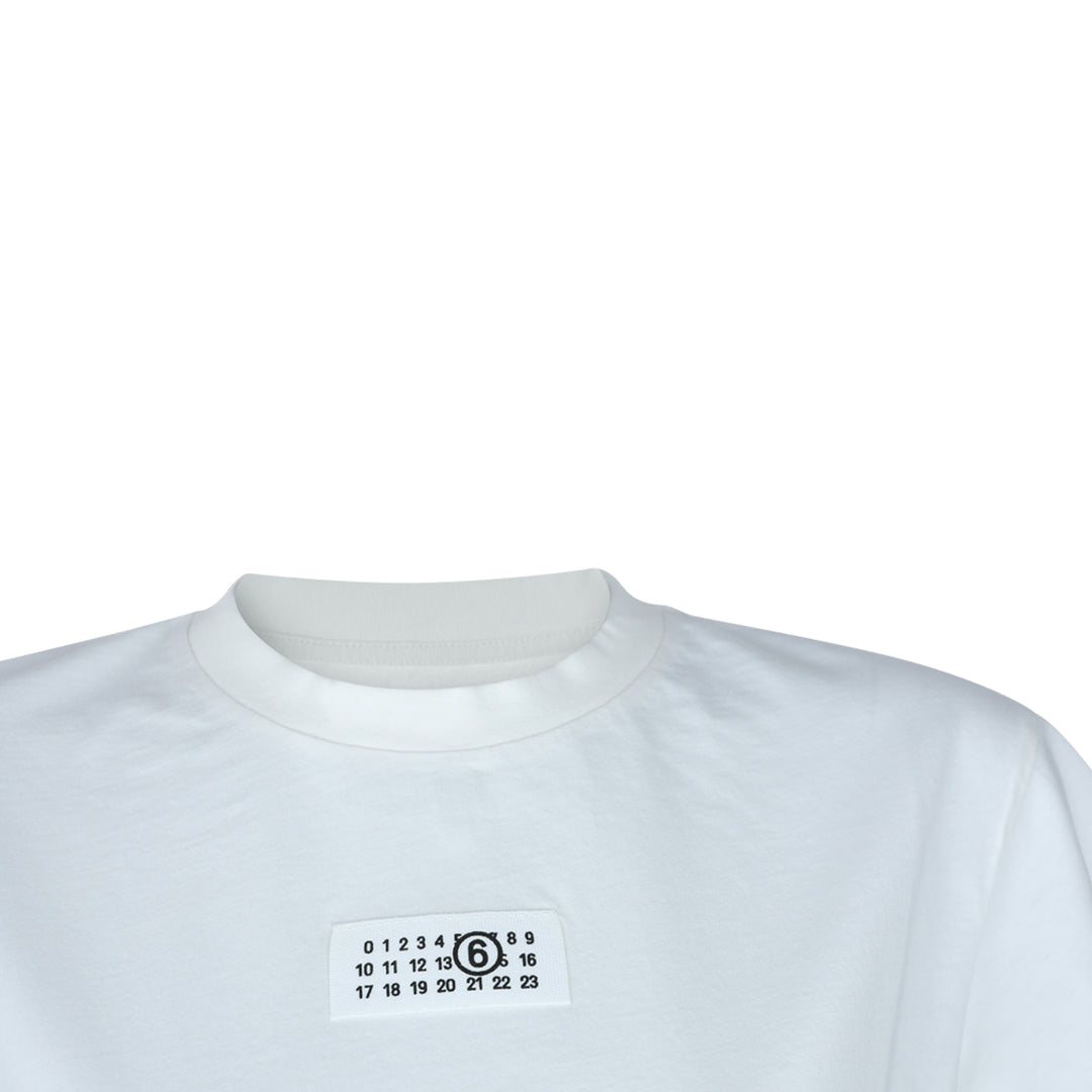 Mm6 Maison Margiela T-shirts and Polos - WHITE | 6615cc0101306e5f7b2eaf83893168a09096cd1f