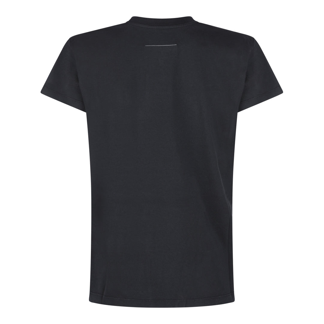Mm6 Maison Margiela T-shirts and Polos - BLACK | 425a5f4ff12b8ccf5a39c84de36cd4731cd42d1d