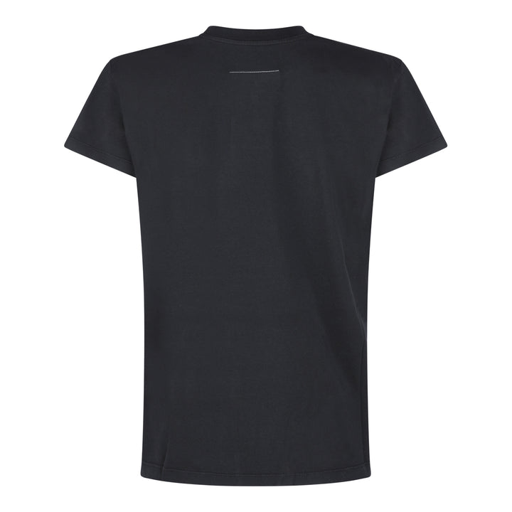 Mm6 Maison Margiela T-shirts and Polos - BLACK | 425a5f4ff12b8ccf5a39c84de36cd4731cd42d1d