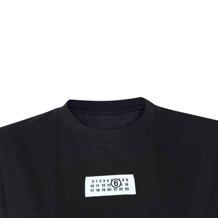 Mm6 Maison Margiela T-shirts and Polos - BLACK | 99de7f715a2d073daba78029a2d9c0ff5cd39690
