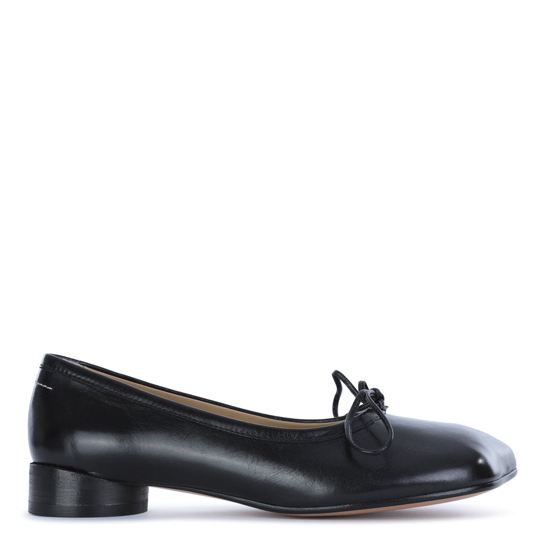 Mm6 Maison Margiela Flat shoes - BLACK | fae4aeac00ac2d023b45c06aa3c52cfd146fc2b3