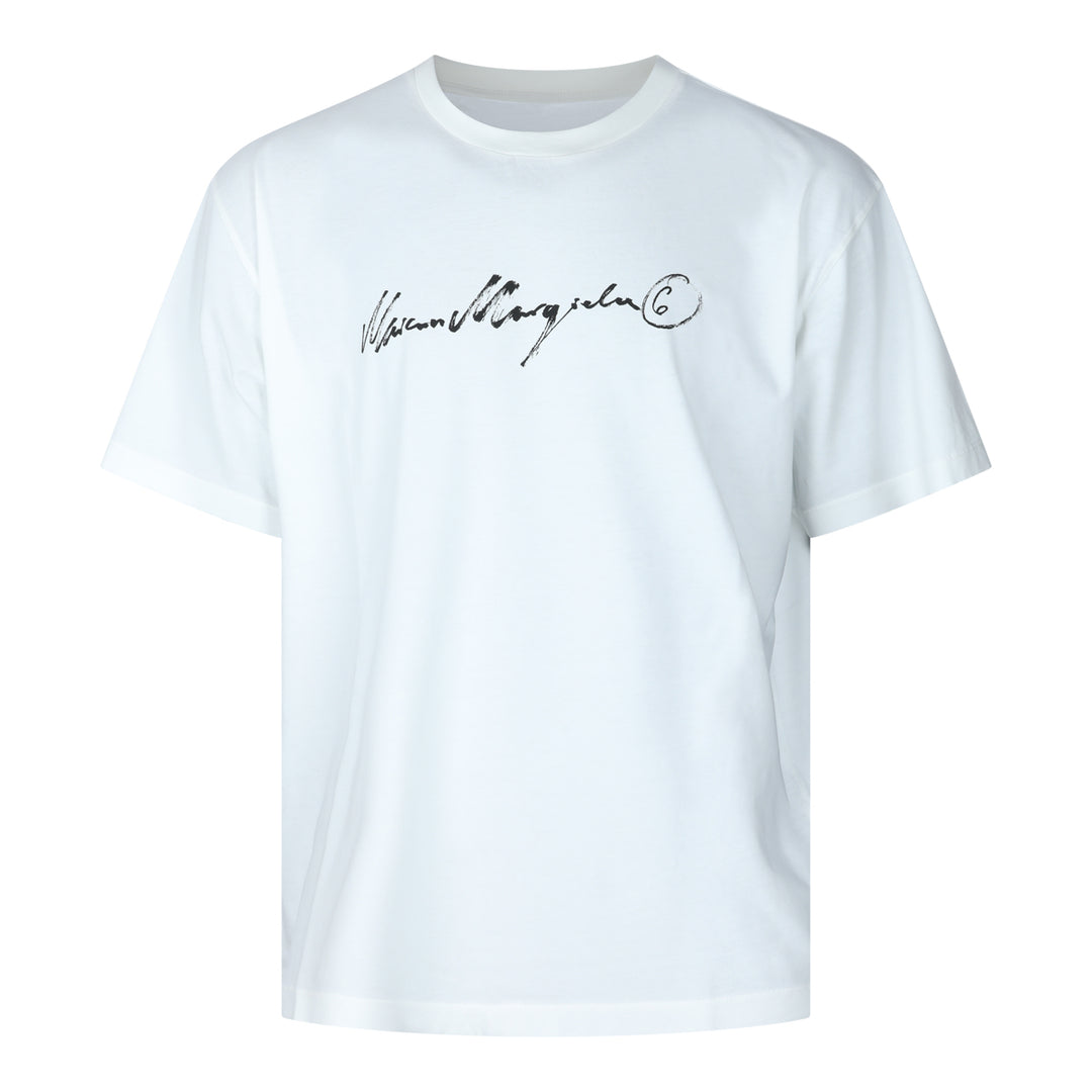 Mm6 Maison Margiela T-shirts and Polos - WHITE | 796cd8efcc16a83b453080bf9036bcbe5d68fa67