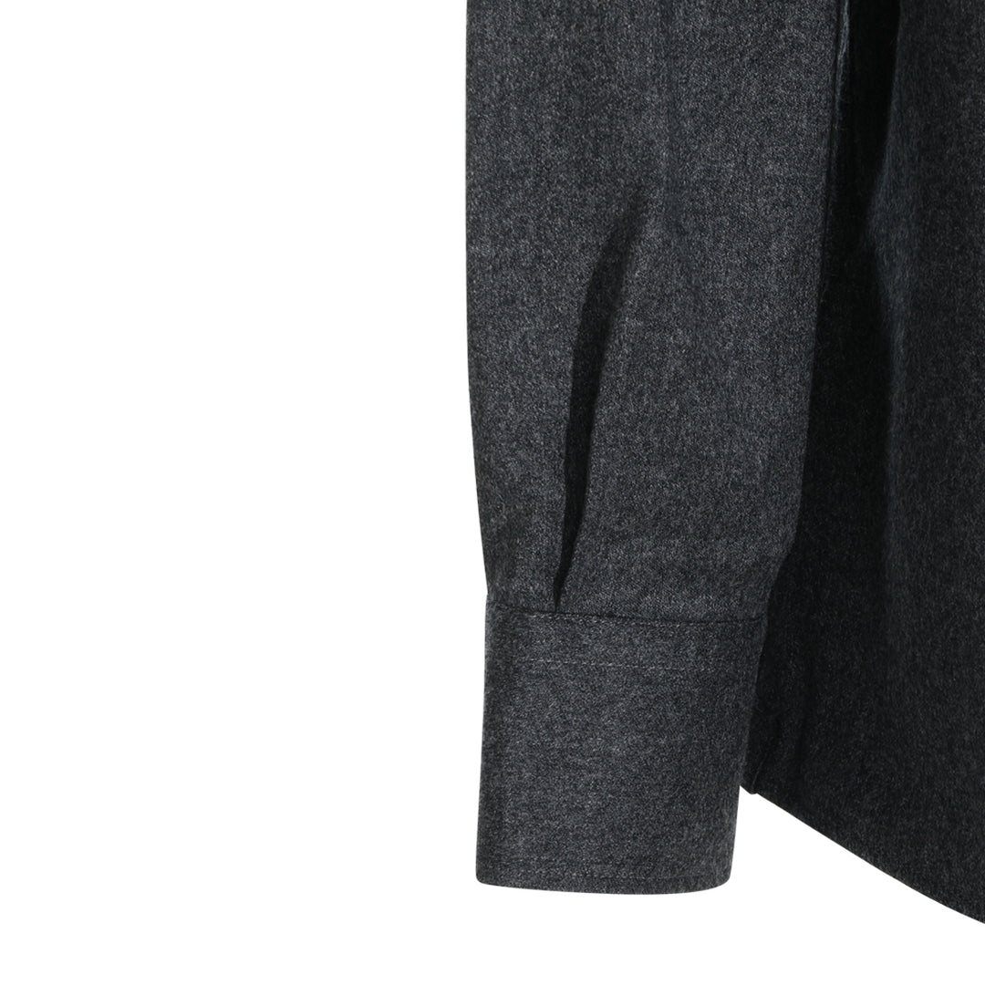 Brunello Cucinelli Shirts - DARK GREY | e2fbb6acf879f435f2d89458bb77b077465dfd93