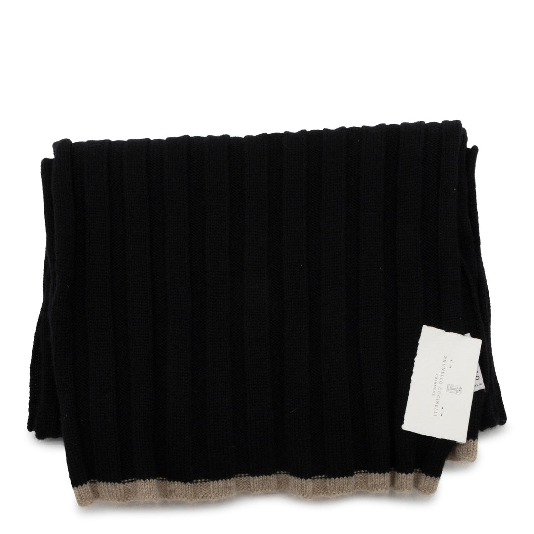 Brunello Cucinelli Scarfs - BLACK | 6f7e05da138dd4b54b402d6bf010d188a96e3c32