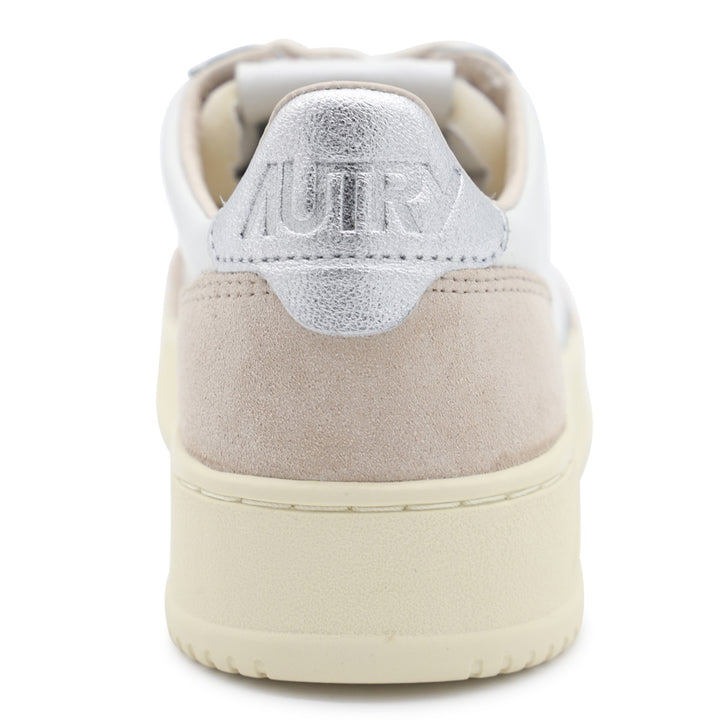 Autry Sneakers - LEAT/SUEDE WHITE/SILVER | 463a69a8062edef28f53f1e36e854be7abc9f285