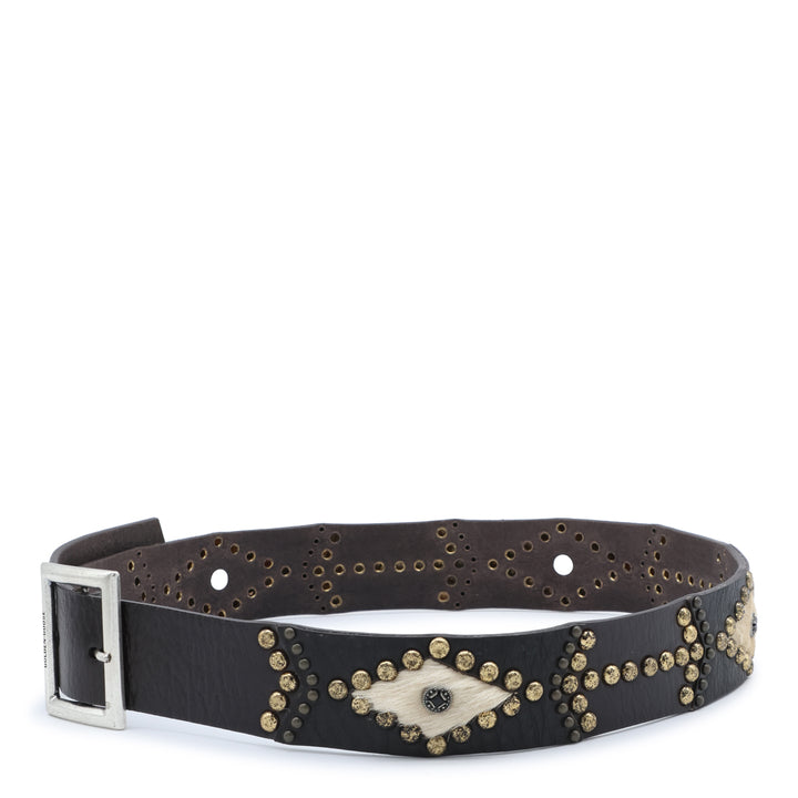 Golden Goose Belts - MAHOGANY/MILK | cfa64b6ab7f62395f1f5ac74c17093919b574d1a