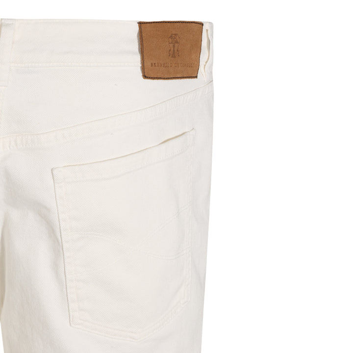 Brunello Cucinelli Jeans - WHITE | ed44328c5aec78055f7ff155b6761118995e0d64