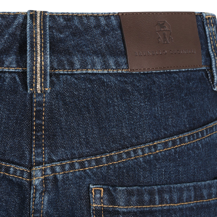 Brunello Cucinelli Jeans - DARK BLUE | d097cbec9a9fe28c803f1c56f70d4d879a6d9d26
