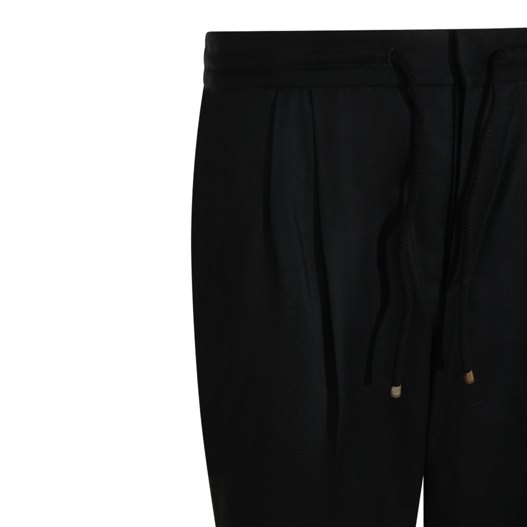 Brunello Cucinelli Trousers - BLACK | b07d4dd6bdef31e5ef88ed01424f4c7cdab946b9