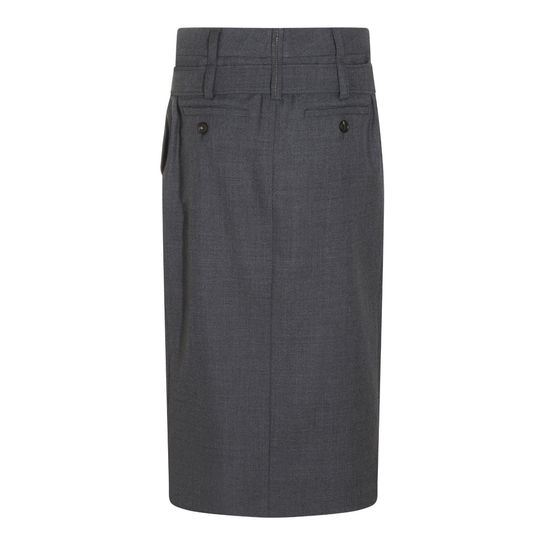 Brunello Cucinelli Skirts - GRIGIO SCURO | a88927b3136de316da5b24b4f121c960b5fd3e17