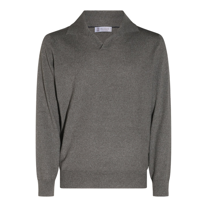 Brunello Cucinelli Sweaters - ARMY | f4ad45a32a31aef77d7c74983e9b859de56182ae