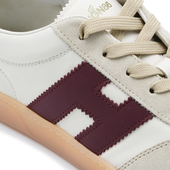 Hogan Sneakers - BIANCO/BORDEAUX/KHAKI | acf3cc67296ed26940b6c407489fc6b7d8e0be88