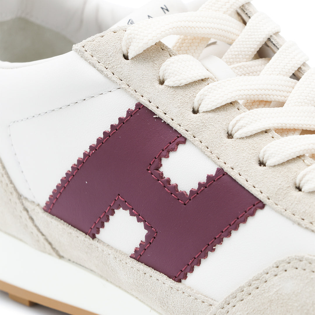 Hogan Sneakers - BIANCO/BURGUNDY | e9fc5c58470eff4efb3832ed8d2068260fd4e07c