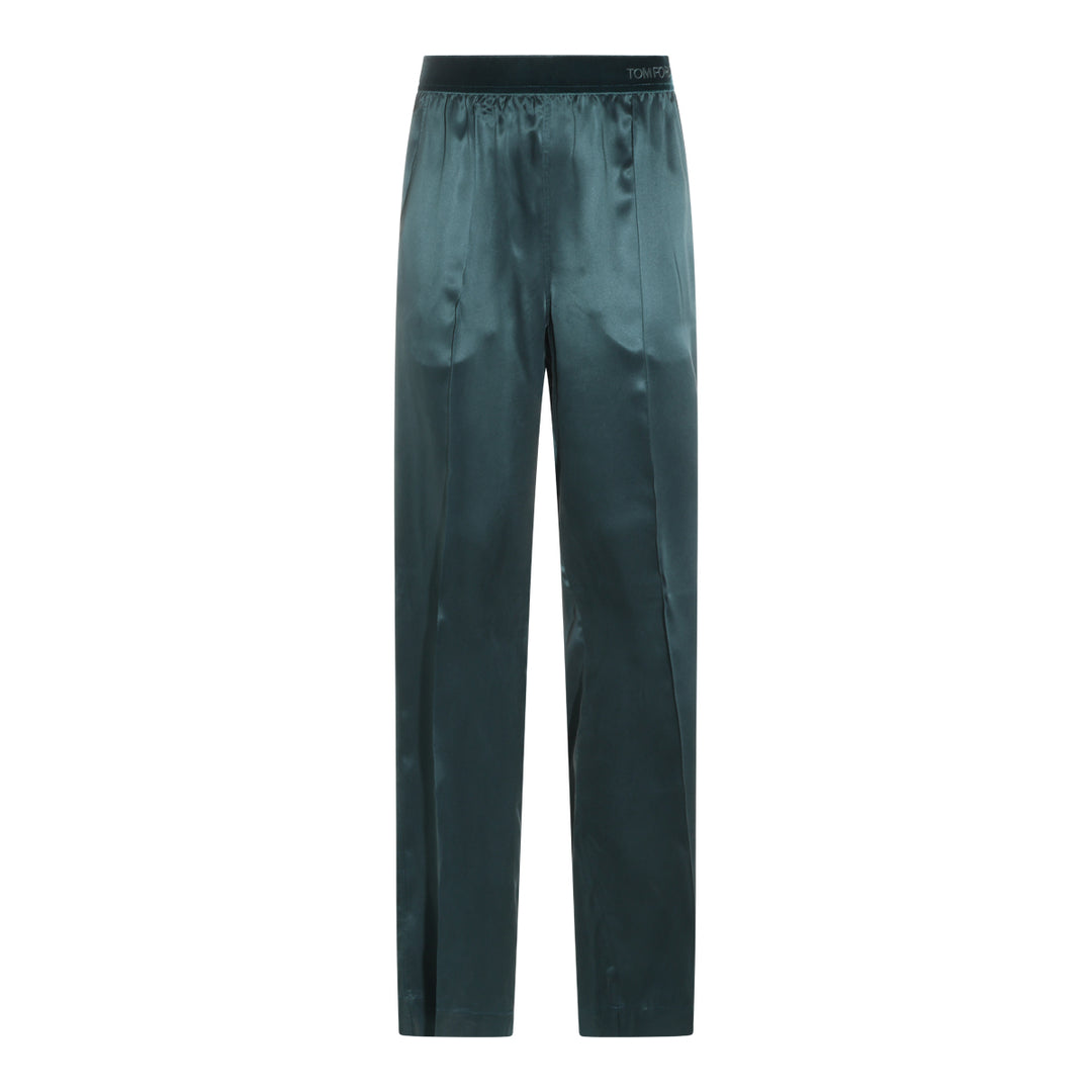 Tom Ford Trousers - TEAL | e8e8a54ebb7dbf3418b691f06f57db44a308eff4