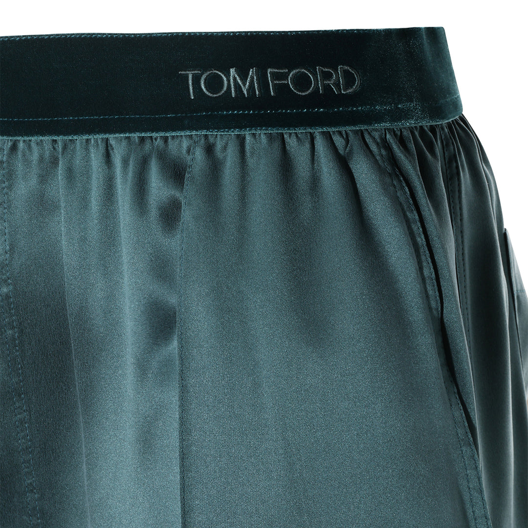 Tom Ford Trousers - TEAL | 96d90665ac512ec6101a37982d649f831359d606