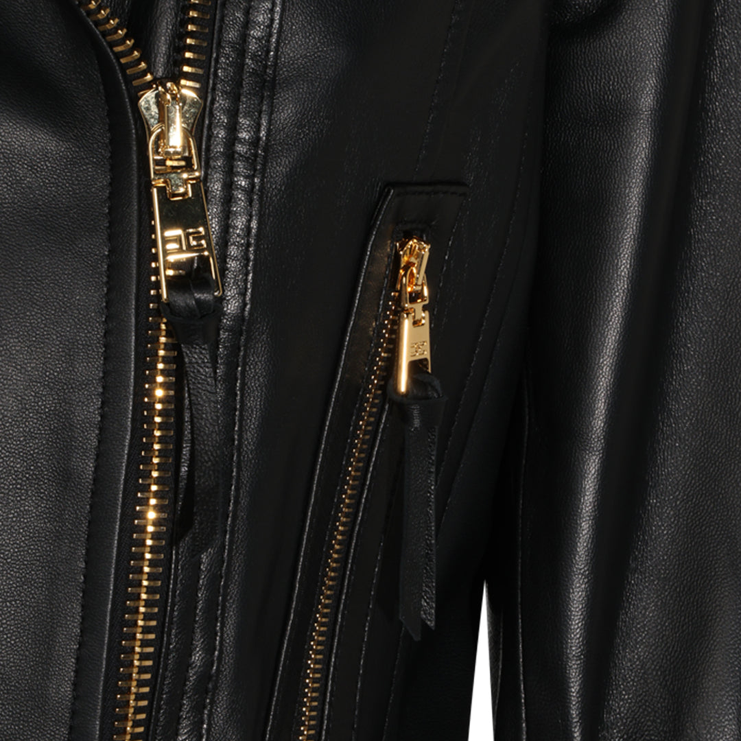 Elisabetta Franchi Jackets - NERO | dbf1c4f5c6b614ba9018b8cf7d26c79bcb0e9f93