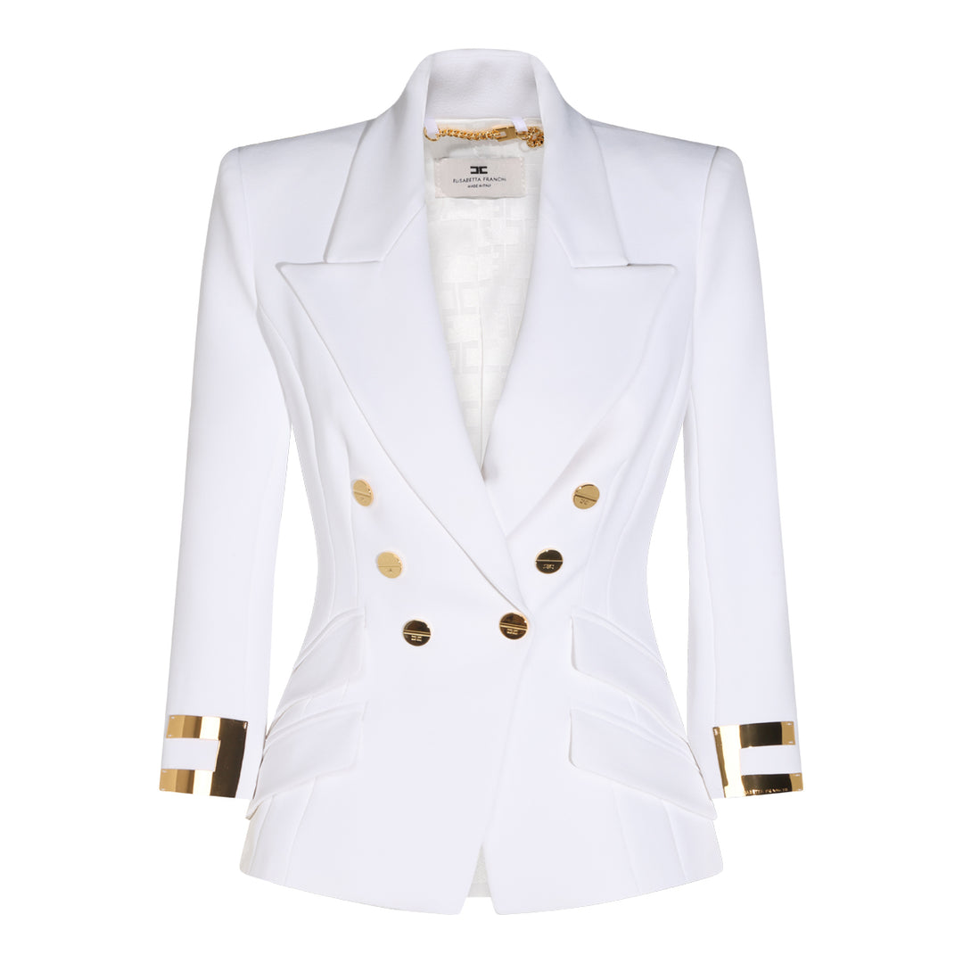 Elisabetta Franchi Jackets - AVORIO | 715398393f1ca8de467985fb8416df560710d838