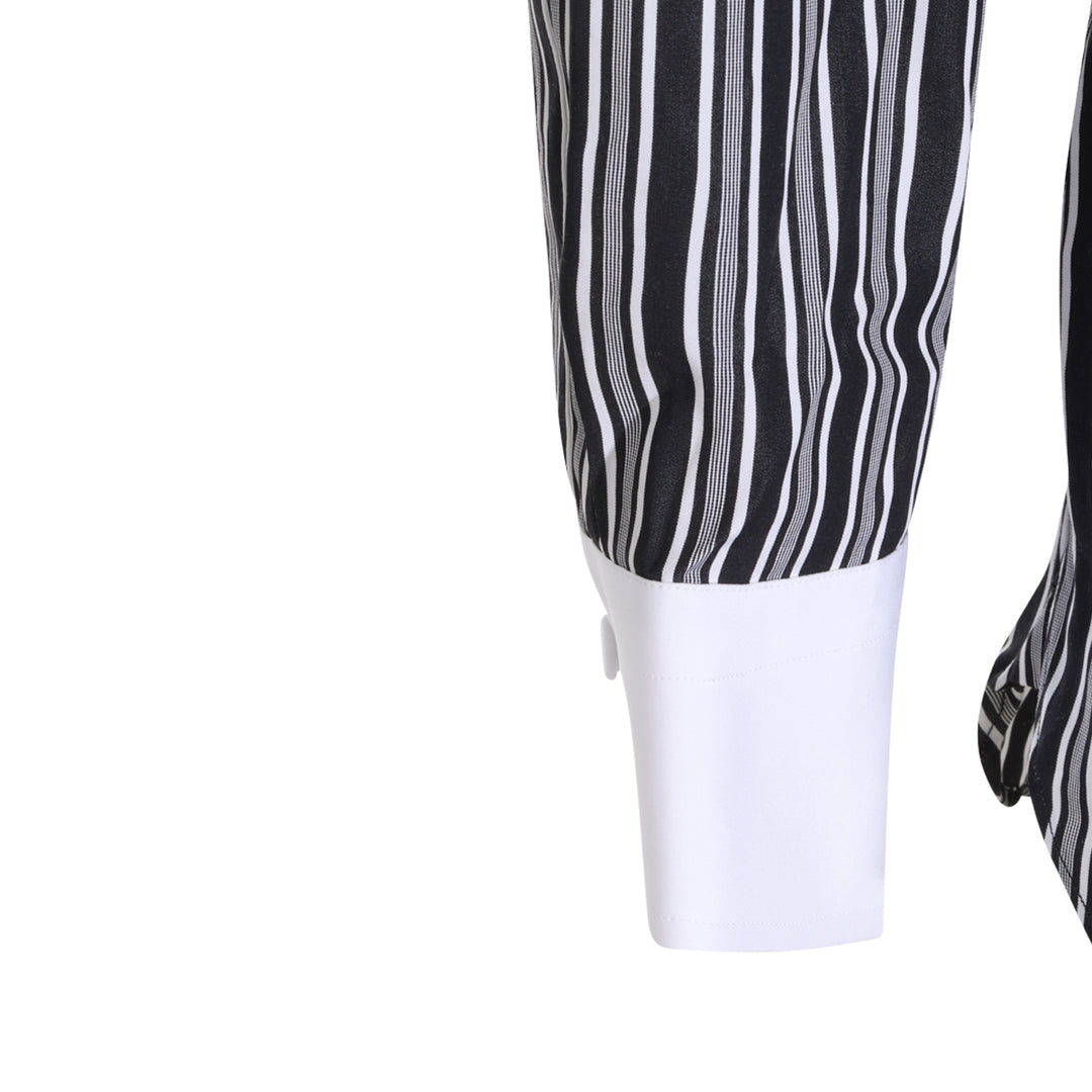 Tom Ford Shirts - WHITE-BLACK | c346d0daaba8c21b6f1fb7f37d5c6edb2accb345