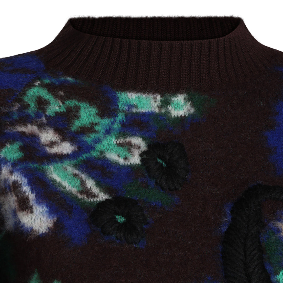 Sacai Sweaters - BROWN | 1aa24a65432410b400a13ce2f3e28855655b3ae5