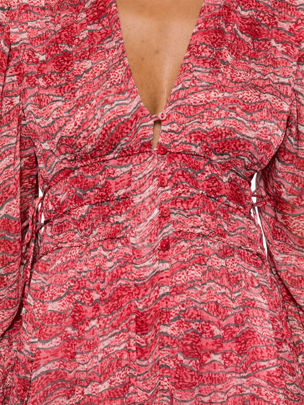 Marant ÉToile Long dresses - Rosso | aae6b1caaa6b809cb5ba4bc69c28e1214890a925