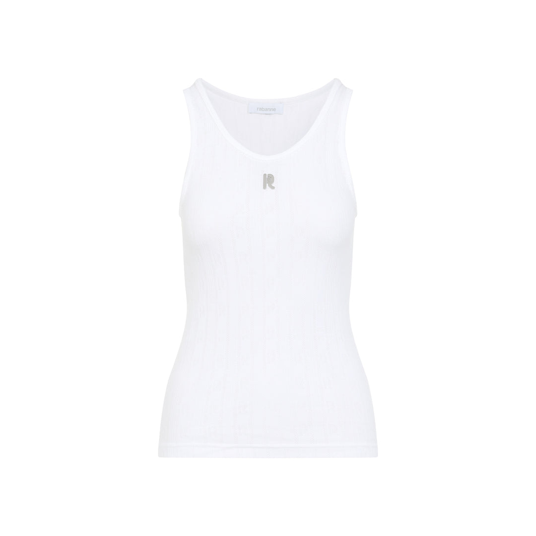 Rabanne Top - Bianco | f58eb364dd4752d21fd6f1bfc9d9471c09b4fcce