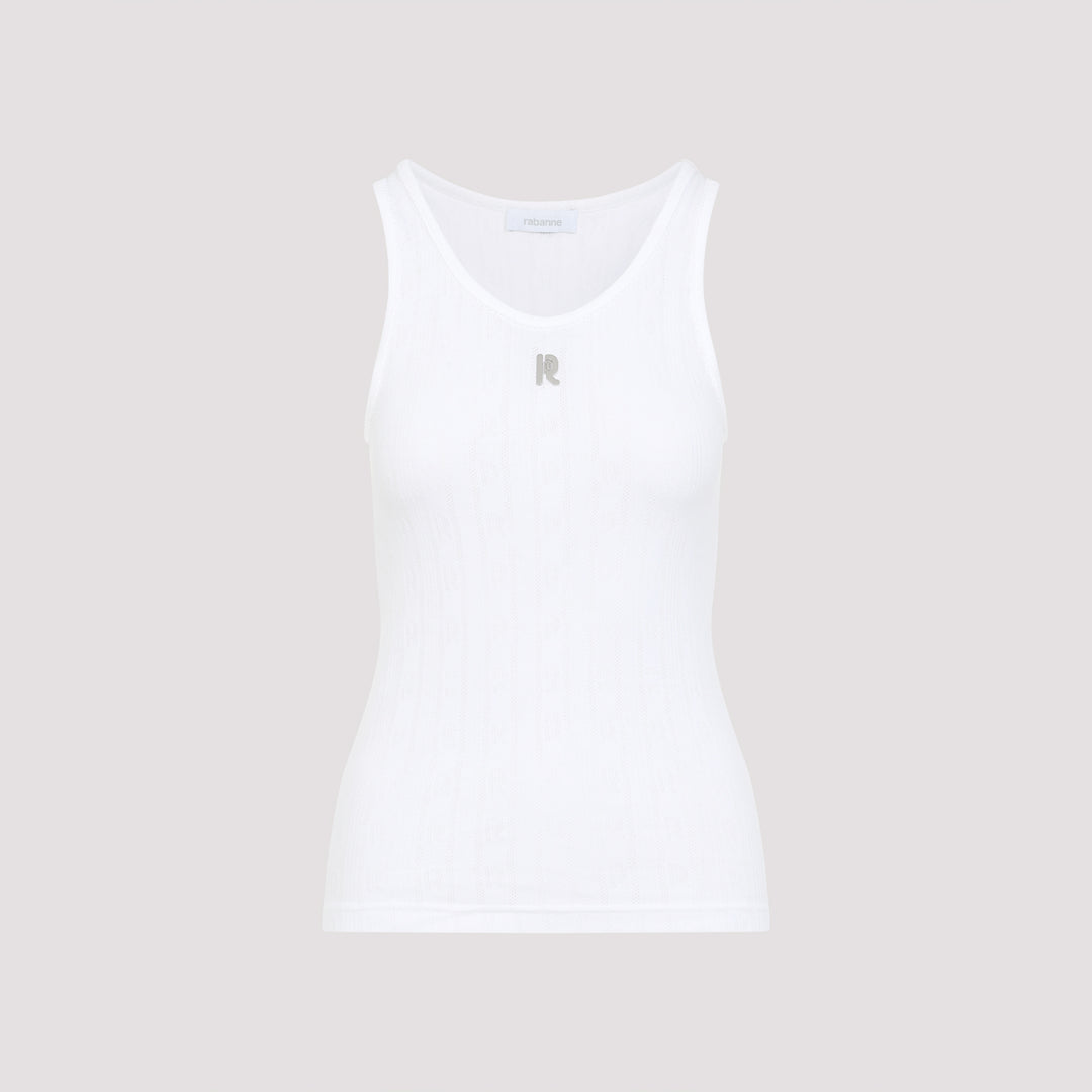 Rabanne Top - Bianco | fd26aee444d43263f573b358638170375a043ea8