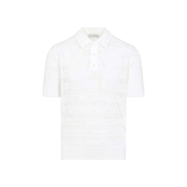 Dries Van Noten Polo - Bianco | cebc47703f403df06d7ed5313e6ca65fc4d9d0c9