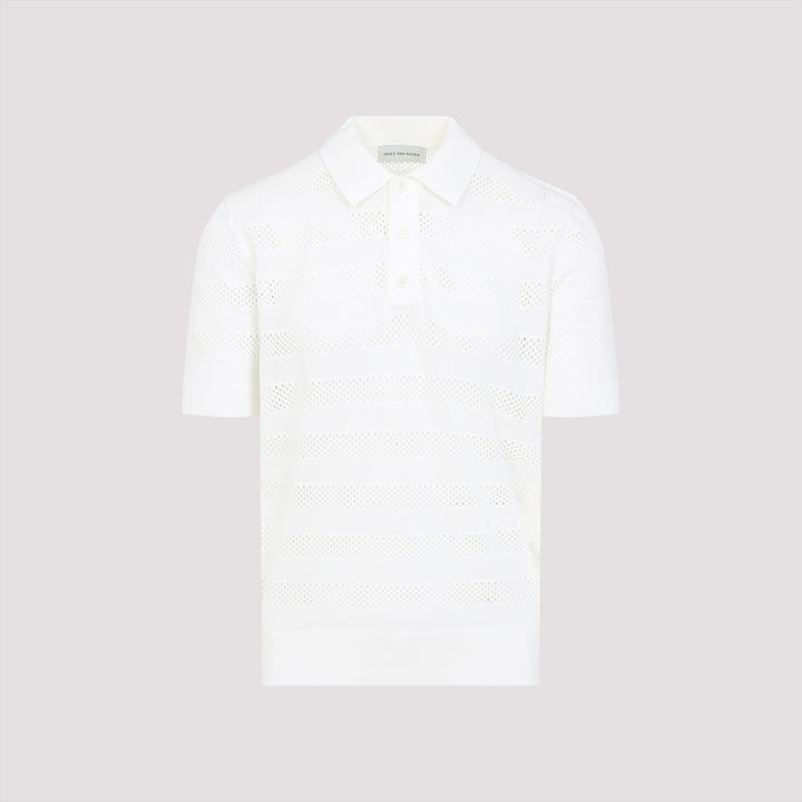 Dries Van Noten Polo - Bianco | 7275cdbb5256ce1e904a2786ad340d0cbd171cee