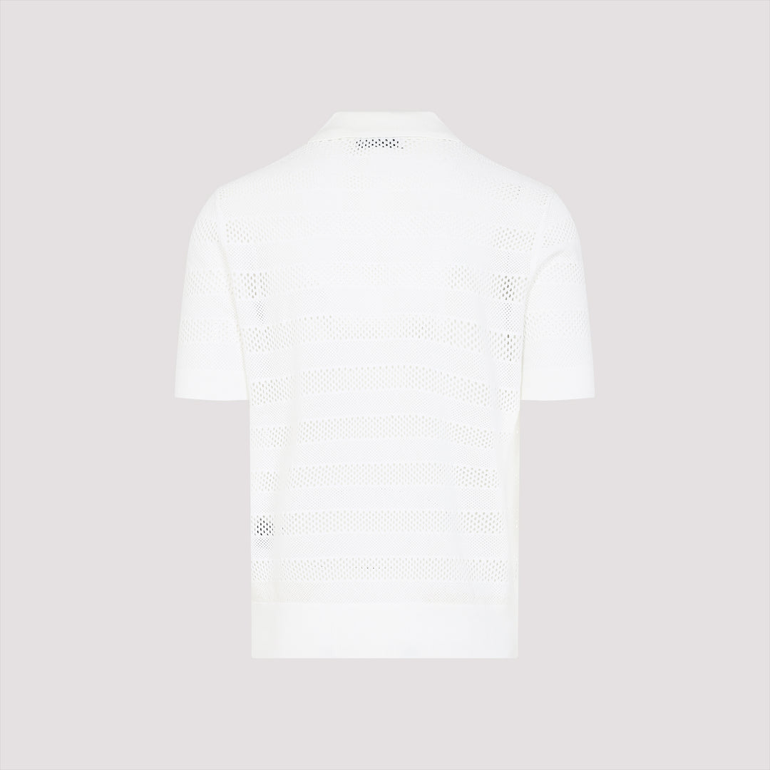 Dries Van Noten Polo - Bianco | 788f8f161ab7cd4003120d709f7f55ff7dbe3fd1