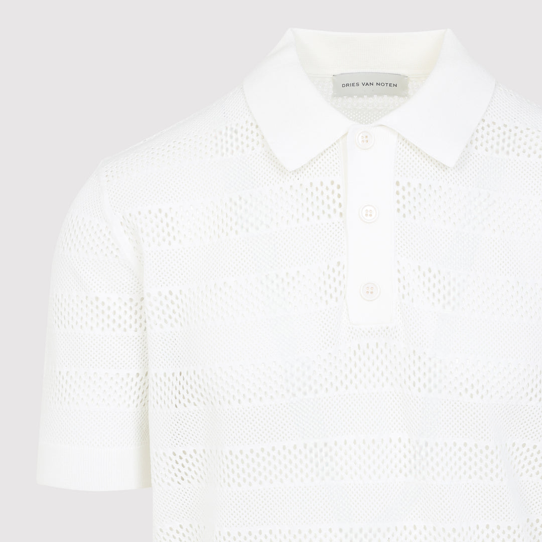 Dries Van Noten Polo - Bianco | 76d4a8085ae9f01ea09e2a239234289b31b10149