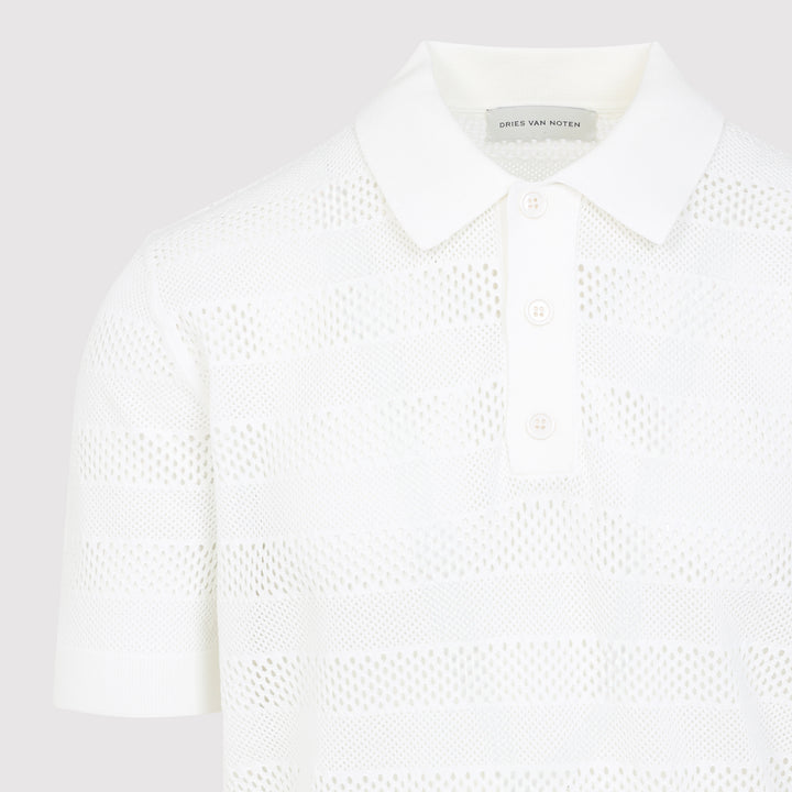Dries Van Noten Polo - Bianco | 76d4a8085ae9f01ea09e2a239234289b31b10149