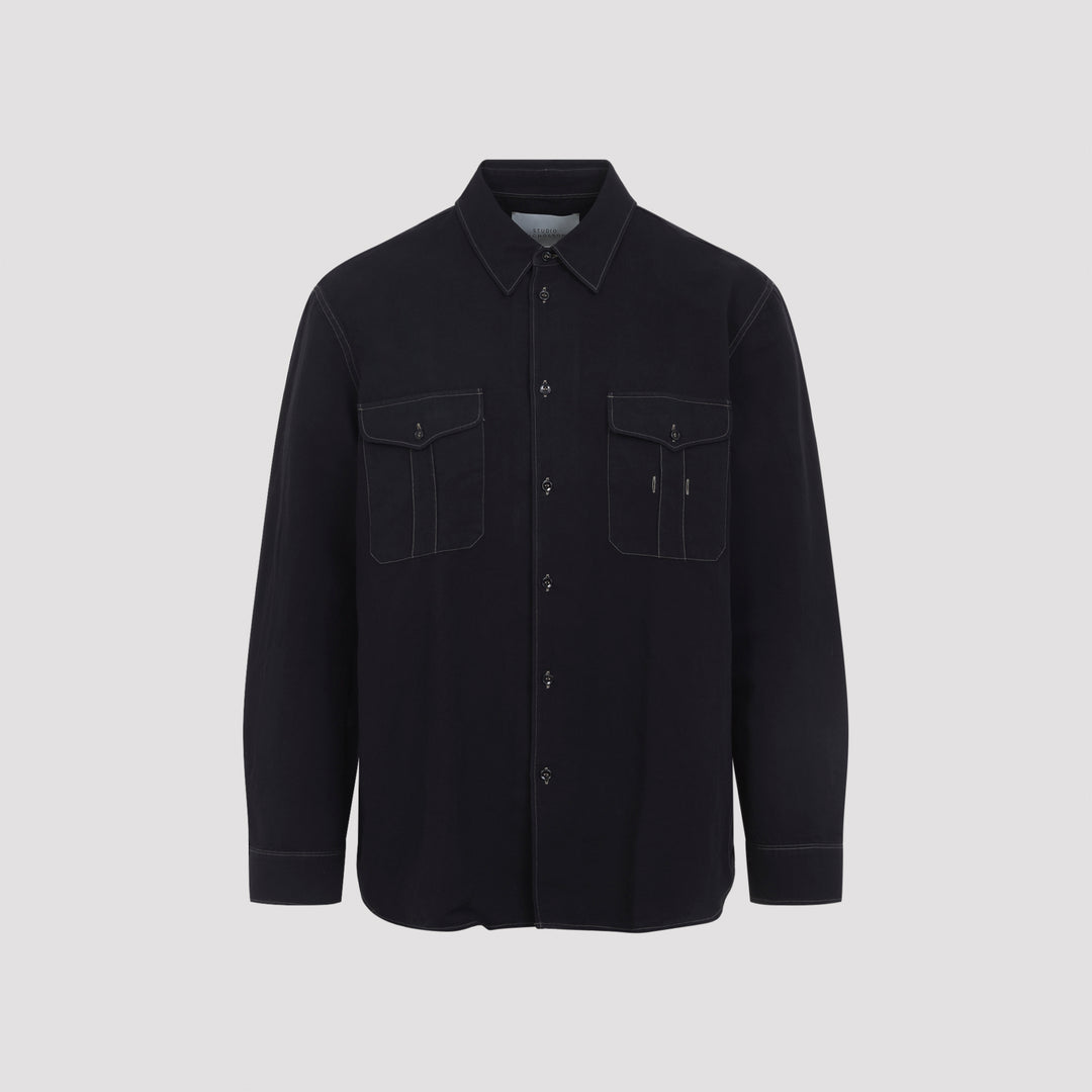 Studio Nicholson Shirts - Nero | 03de1c0c92b572b64910734ae9552aa811723e5f